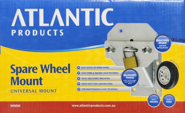Atlantic Universal Spare Wheel Mount Retail 215300