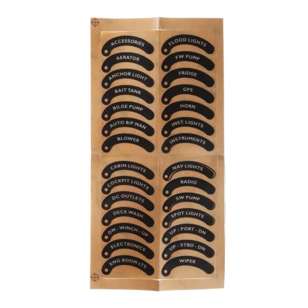 BEP Contour 2 28 piece label set