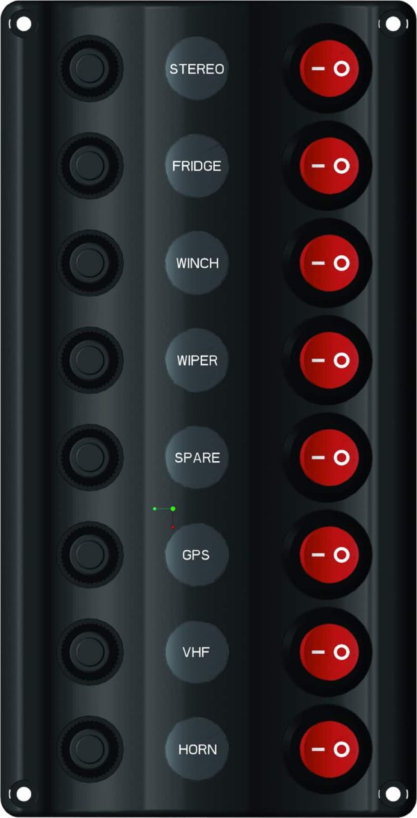 8 Switch Panel