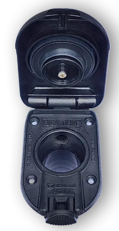 RWB 7850 Attwood Deck Filler Hinged lid TOP