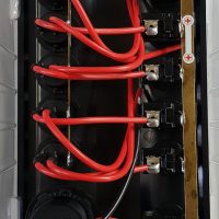 RWB5826-Back - 5 Switch Panel with Cigarette Socketket