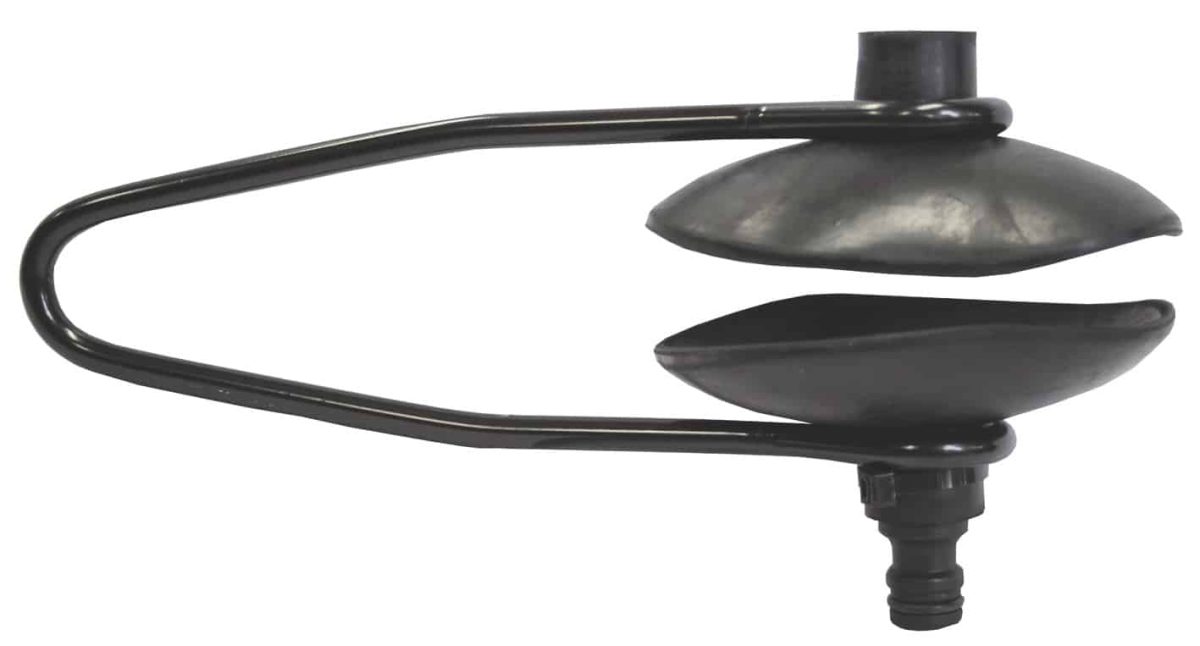 Large Oval Flusher Oval Rubber Cups - Deluxe 110 x 85mm