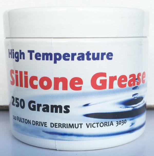Chemlube High Temp Silicone Grease / Lubricant 250g Tub Food Grade O Rings Valve