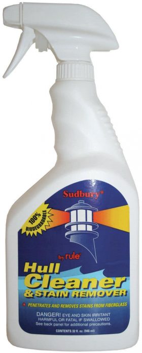 Sudbury Hull Stain Remover 946ml Marine Fibreglass and Aluminium