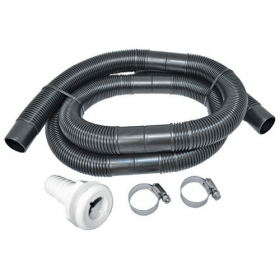Bilge Pump Plumbing Kit / Installation kit 28mm 1 1/8" & 6 foot hose Marine
