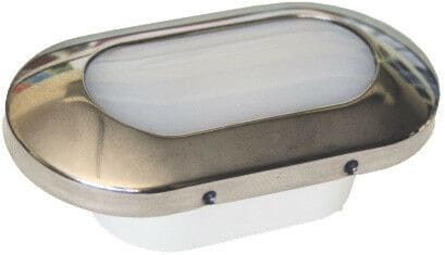 LED Courtesy Lights IP67 Rated 4 x .2 watts White 12V Chrome Fascia