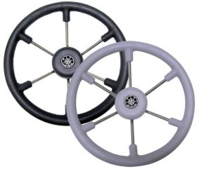 Wheel Leader Six Spoke Black 367mm