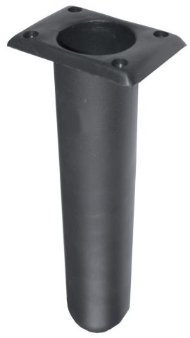 Black Narrow Plastic Rod Holder - Straight Shaft