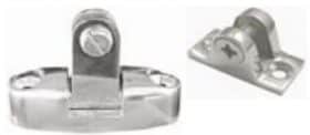 FM Adjustable Deck Hinge with Bolt, 316 Stainless Steel