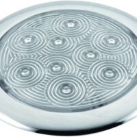 LED Interior Light - Slimline Stainless Steel 12 Volt 182 Lumen