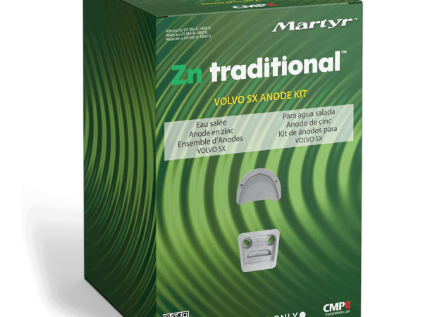 Martyr SX & DPSM Volvo Penta Zinc Anode Kit CMSXKITZ
