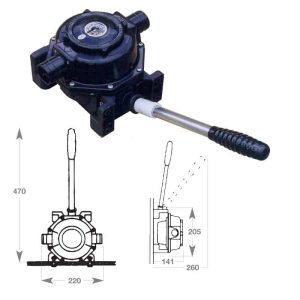 The Henderson MK5 Single Action Manual Bilge Pump