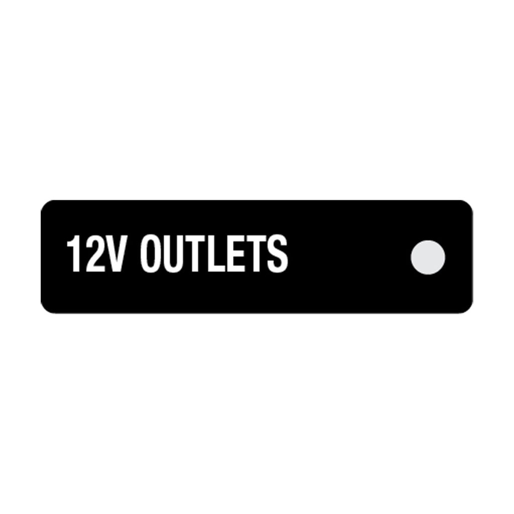 BEP Nameplates for Circuit Identification - Set 4N - 43x10mm