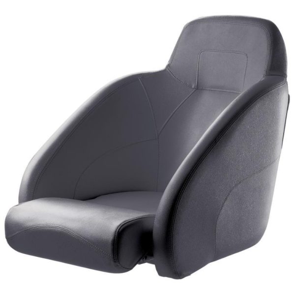 VETUS Boat Seat - QUEEN in Cobalt/Dark Blue / CHFUSBL