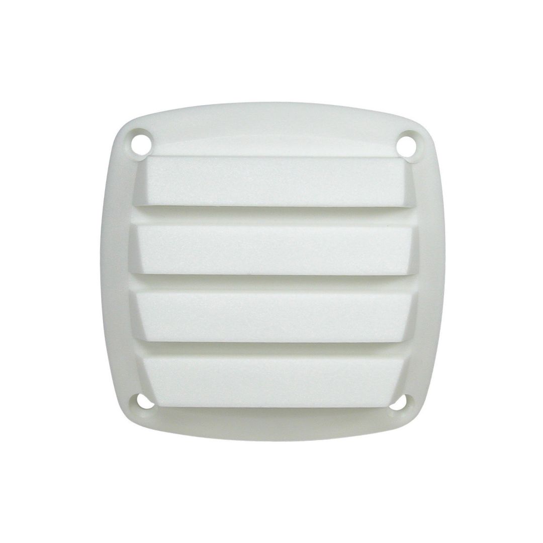 EASTERNER Louvre Vents – Plastic / White 86x86mm