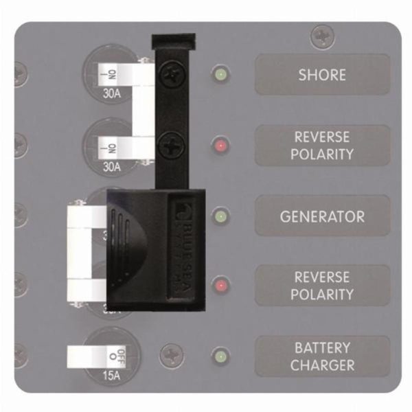 Blue Sea Lockout Slide 2 pos 2 pole