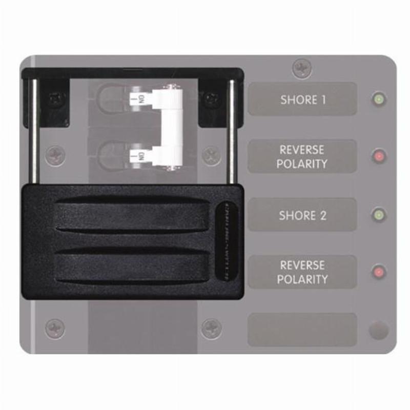 Blue Sea Lockout Slide 2 pos 2 pole C-Series