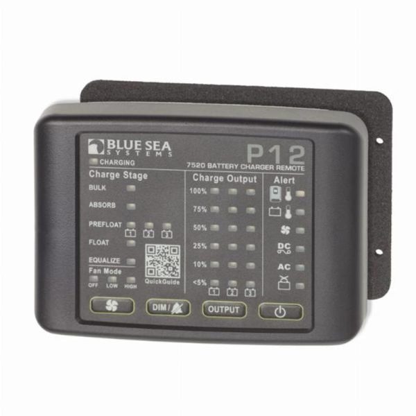 Blue Sea P12 Battery Charger LED Remote