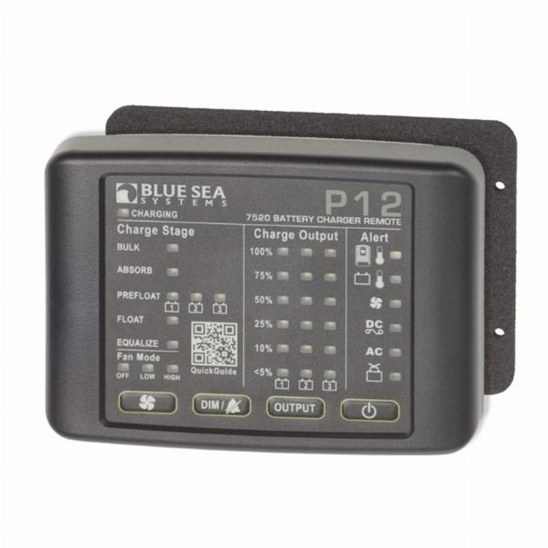 Blue Sea P12 Battery Charger LED Remote