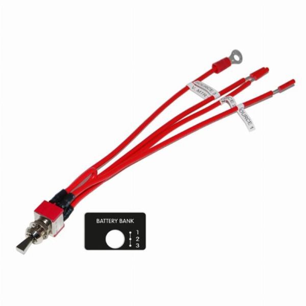 Blue Sea Switch Meter Toggle SPTT ON-ON-ON