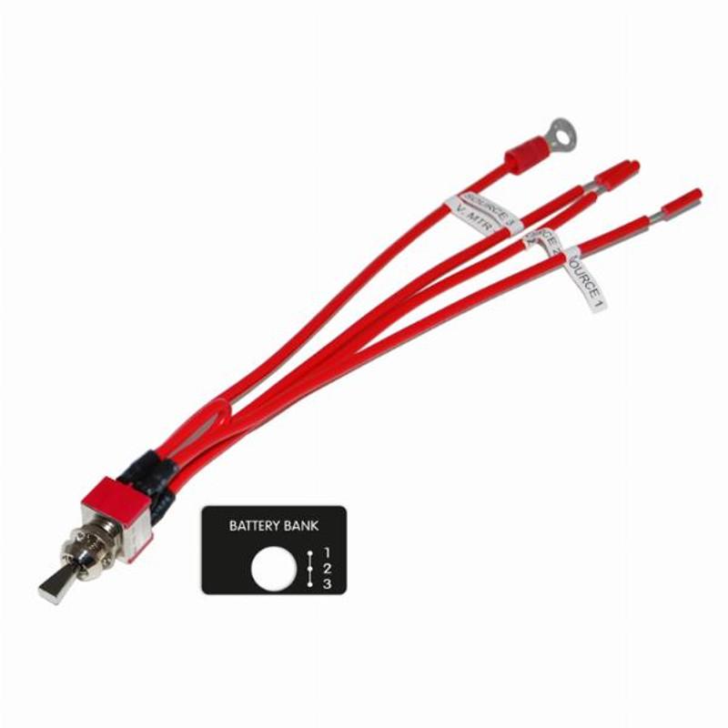 Blue Sea Switch Meter Toggle SPTT ON-ON-ON