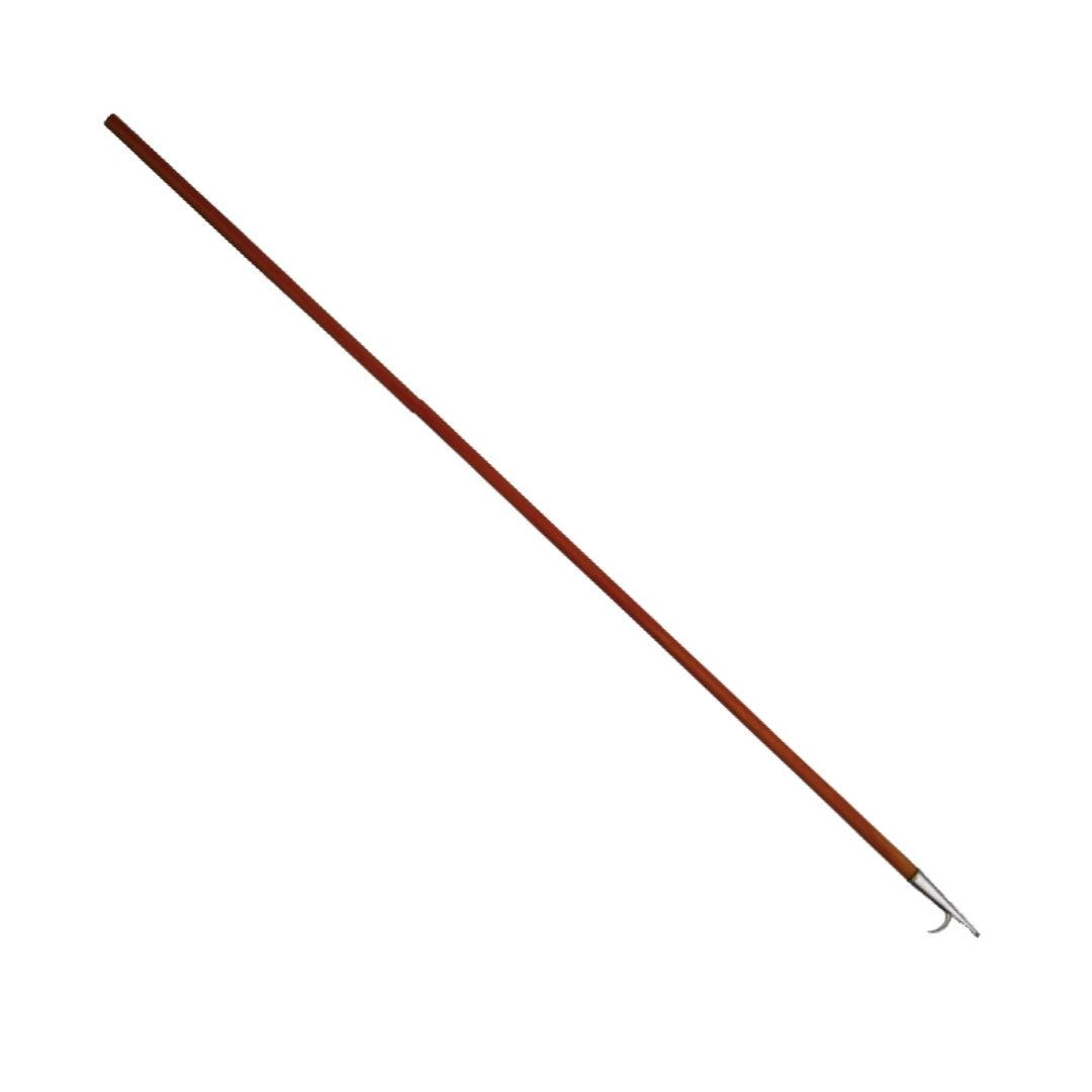 RELAXN Premium Boat Hook - w/ Fixed Timber Handle & SS Head - 30mm x 2500mm / SAW-50907