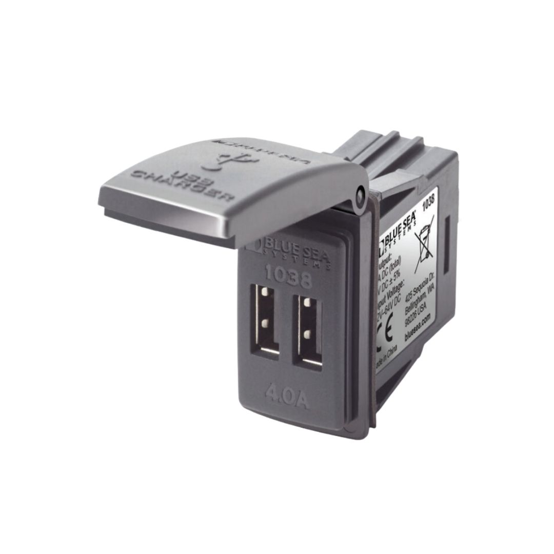 BLUE SEA Contura Switch Mount Charger / BS-1038