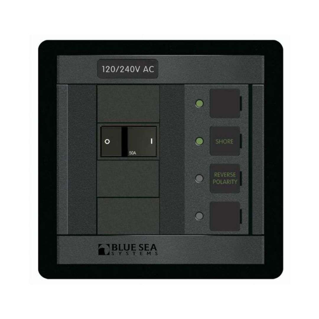 BLUE SEA C-Series Triple-Pole Flat Rocker Circuit Breaker / BS-1168