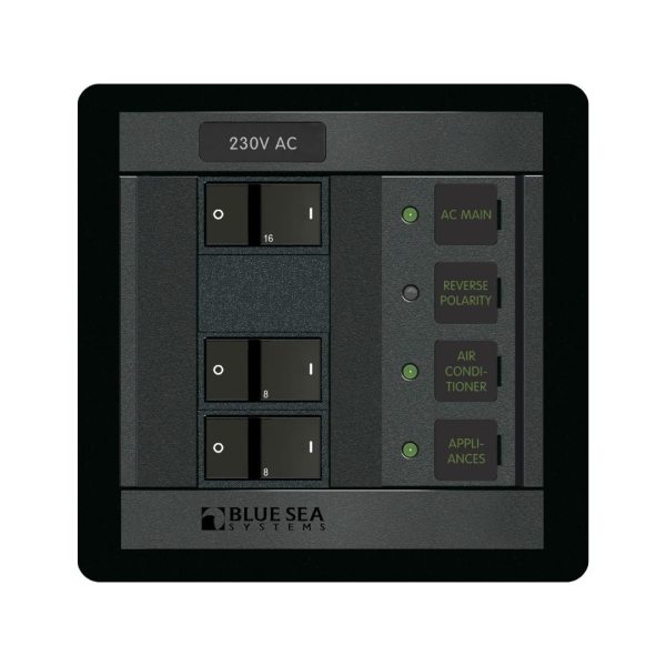 BLUE SEA 230 Volt AC Main + 2 Positions 1215 / BS-1215