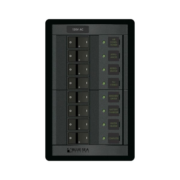 BLUE SEA 120 Volt AC 8 Position / BS-1228
