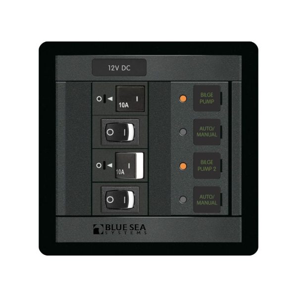 BLUE SEA 360 Panel Dual Bilge Pump Control / BS-1522