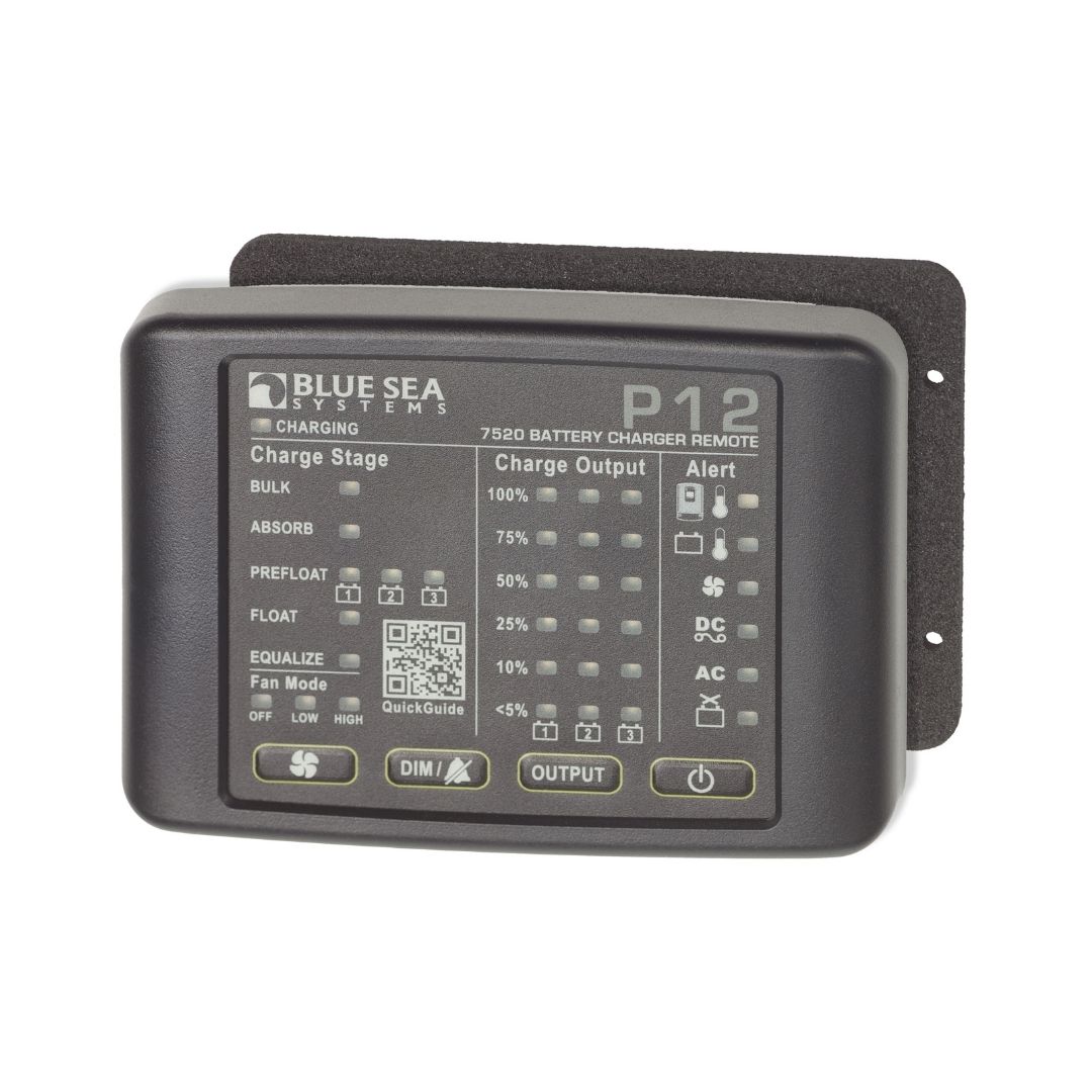 BLUE SEA P12 Battery Charger LED Remote / BS-7520