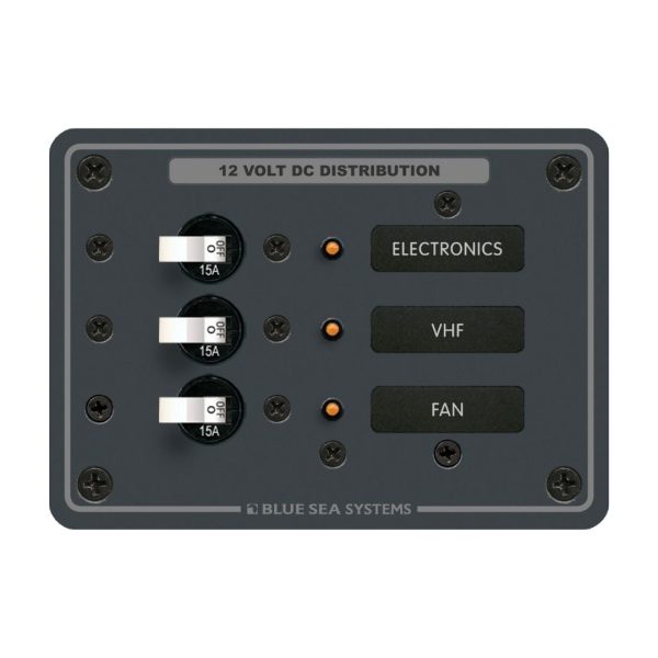 Circuit Breaker Panel DC Branch Traditional Metal - 100A