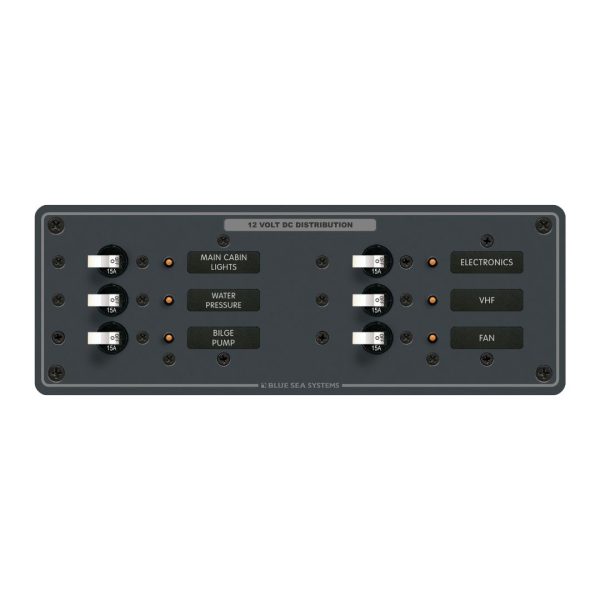Circuit Breaker Panel DC Branch Trad. Metal - 100A
