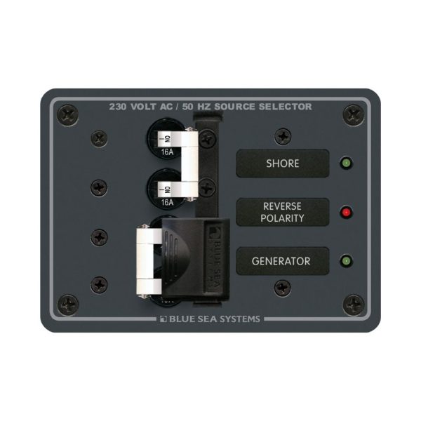 Circuit Breaker Panel AC Main Traditional Metal 16A - 2 Sources / BS-8132
