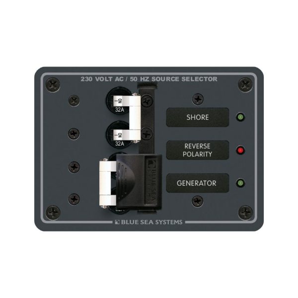 Circuit Breaker Panel AC Traditional Metal 32A - 2 Source Selection / BS-8161