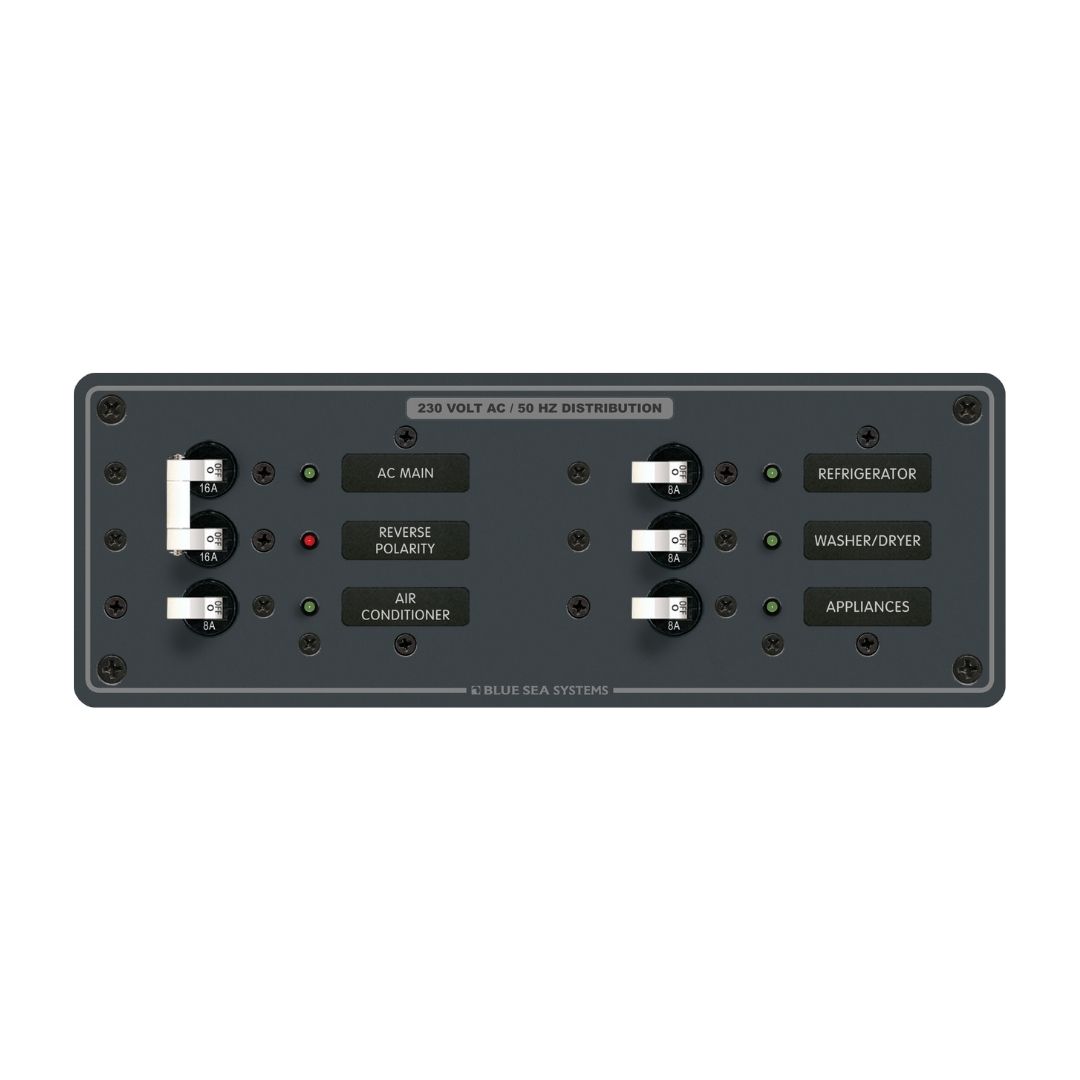 Circuit Breaker Panel AC Main 230V - Main + 4 Positions / BS-8199