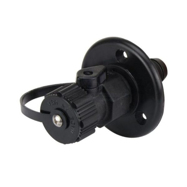 Deck Wash Outlet with Shut Off Tap - Plastic / SAW-23871