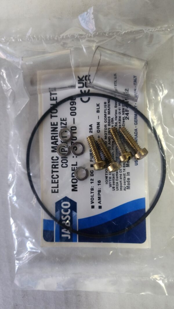 Jabsco Macerator and Moter spare parts J16-223