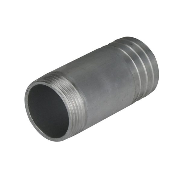 1-1/2" BSP Hose Tail Alloy suits 1-1/2" UNF Deck Fillers
