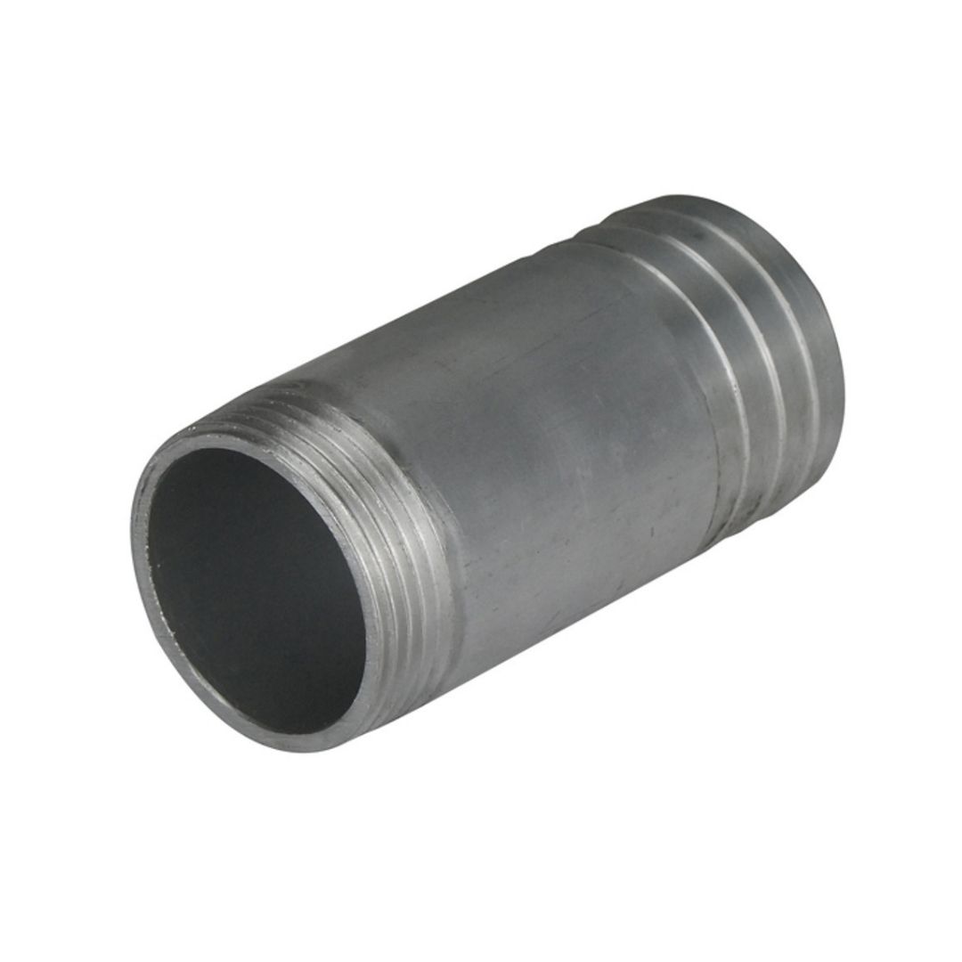 1-1/2" BSP Hose Tail Alloy suits 1-1/2" UNF Deck Fillers