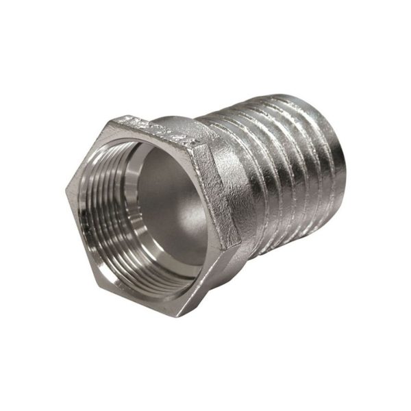 Hose Tails - BSP Female - 316 Stainless Steel