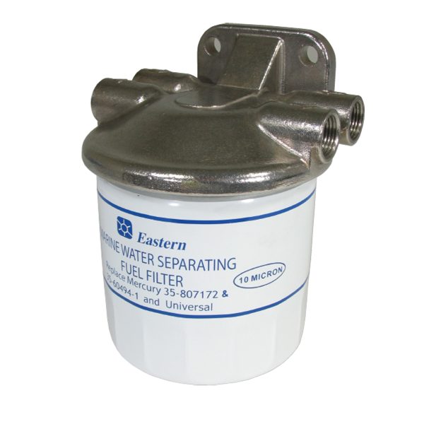 BLA Fuel Filter Assy for Mercury Stainless Steel Head, 10 Microns / C14550S