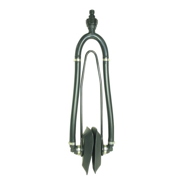 BLA Rectangular Outboard Flusher, Dual Inlet 80x130mm / C10963ABLA