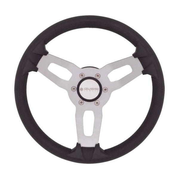 Gussi Model 15 Steering Wheel Alloy 3 Spoke 350Mm Black 30153511GU