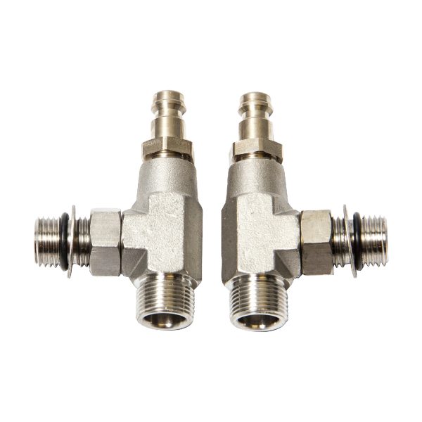 DOMETIC SEASTAR Orb Horizontal Bleeder Tee, 2 Pack / HF6002