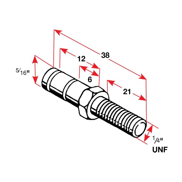 DOMETIC SEASTAR 33L Series Pivot Pin Kit / 301456