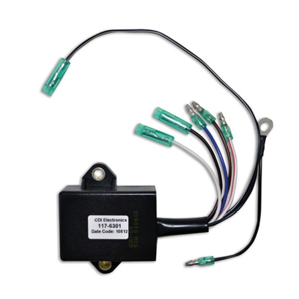 CDI ELECTRONICS CDI Unit for Yamaha 2-Cyl 9.9-15HP (1996-2010) / 117-6301