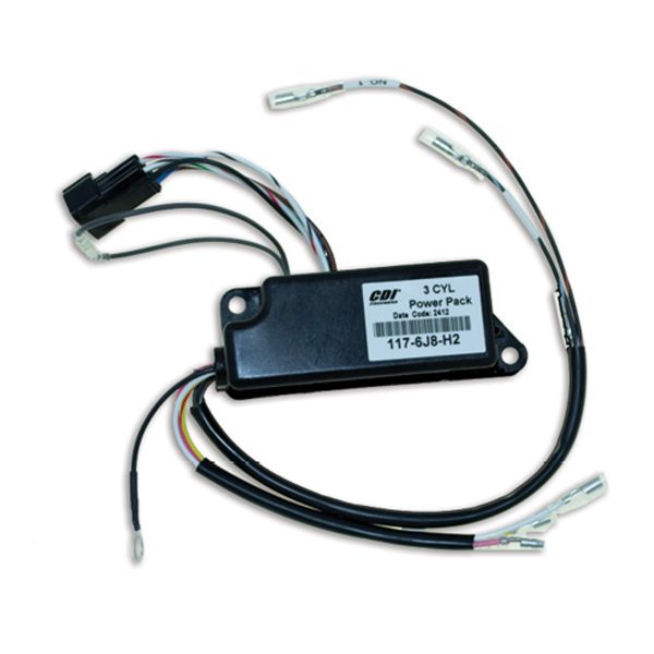 CDI ELECTRONICS CDI Unit for Yamaha 2-Strokes, 30HP (1999-2002) / 117-6J8-H2