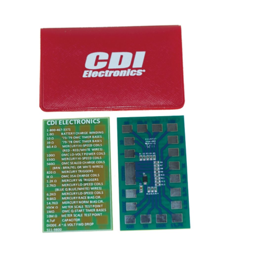 CDI ELECTRONICS Resistor Test Circuit Card - Tools